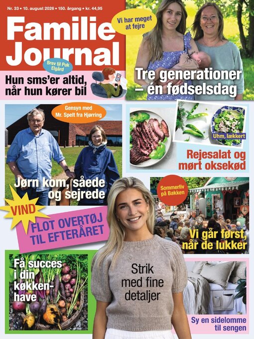 Cover image for Familie Journal DK